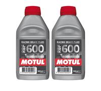 Motul Rbf 600 Racing Brake Fluid Dot 4 100% Synthetic Racing Brake Fluid 2X500Ml