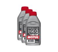 Motul Rbf 600 Racing Brake Fluid Dot 4 100% Synthetic Racing Brake Fluid 3X500Ml