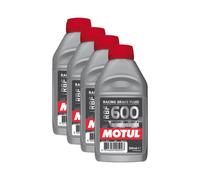 Motul Rbf 600 Racing Brake Fluid Dot 4 100% Synthetic Racing Brake Fluid 4X500Ml