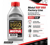 MOTUL RBF 660 Factory Line DOT 4 Brake Fluid 500 ml
