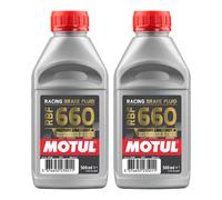 Motul Rbf 660 Factory Line Synthetic Dot 4 Racing Brake Clutch Fluid 2X500Ml