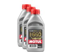 Motul Rbf 660 Factory Line Synthetic Dot 4 Racing Brake Clutch Fluid 3X500Ml