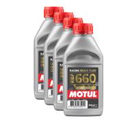 Motul Rbf 660 Factory Line Synthetic Dot 4 Racing Brake Clutch Fluid 4X500Ml