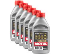 Motul Rbf 660 Factory Line Synthetic Dot 4 Racing Brake Clutch Fluid 6X500Ml