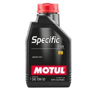 Motul Specific 0101 10W-50 1 Liter Auto Engine Oil 10W-50 Fully Synthetic 110282