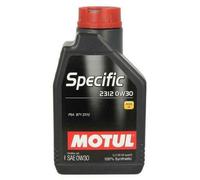 Motul Specific 2312 0W30 C2 Fully Synthetic Engine Oil, PSA BlueHDi B71 2312