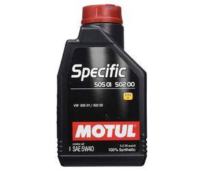 Motul Specific 505 01, 502 00 5W40 C3 Synthetic Engine Oil, WSSM2C917A, 1 Litre