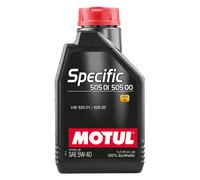 Motul SPECIFIC 505 01 505 00 5W-40 1 Liter Auto Engine Oil 5W-40 Fully Synthetic