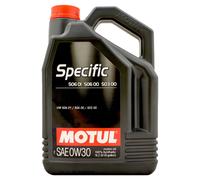 Motul Specific 506 01 506 00 503 00 0W30 5 Liter Auto Engine Oil 0W-30 Synthetic