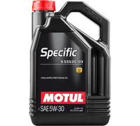 Motul Specific 9.55535/03 5w-30 Fully Synthetic Car Engine Oil 5W30 5L 5 Litres