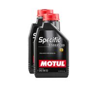 Motul Specific 9.55535/03 5W-30 Fully Synthetic Engine Oil Psa B71 2297 2X1L