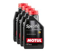 Motul Specific 9.55535/03 5W-30 Fully Synthetic Engine Oil Psa B71 2297 4X1L