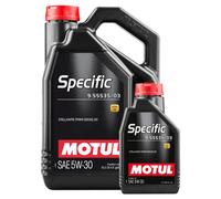 Motul Specific 9.55535/03 5W-30 Fully Synthetic Engine Oil Psa B71 2297 6L
