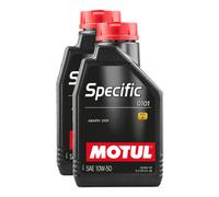 Motul Specific Abarth 0101 10W50 Fully Synthetic Engine Oil Acea C3 Api Sn 2X1L