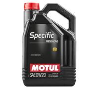 Motul Specific RBS0-2AE 100% Synthetic Engine Oil for Petrol & Diesel Vehicles Compatible with VOLVO | SAE J 300, 0W-20 (5 Litres)