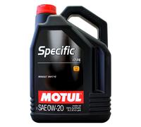 Motul Specific 17 Fe 0W-20 5L Auto Lubricant Oil 0W-20 Fully Synthetic 109950