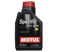 Motul 101573 | Motul Specific 505 01 502 00 100% Synthetic Diesel Engine Oil | Fully Synthetic | Viscosity SAE J 300, 5W-40 | 1 Litre