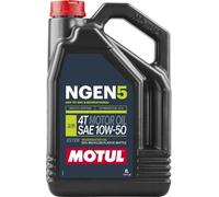 MOTUL4T engine oil 10W50 NGEN 5 4l 4T, API SP JASO MA-2 Semi-synthetic