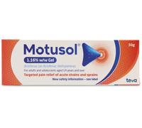 Motusol Gel 1.16% w/w Gel 30g