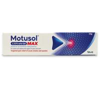 Motusol Max 2.32% w/w Gel 50g