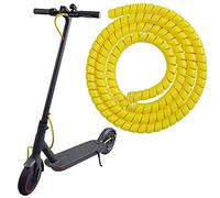 MotuTech 1 Metre Cable Sleeves for Xiaomi M365 / M365 Pro/Pro 2 / 1S for Segway Ninebot G30 Max Range Cable Protection 1M φ9mm Cable Cover for Computer/USB/Audio/Video Cables (Yellow)