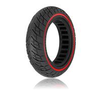 MotuTech 60/70-6.5 Solid Solid Tyre for Segway Ninebot Max G30 Scooter Electronic Scooter 10 Inch Incredible Wheels Tubeless Hollow Tyres Shock Absorption Anti-Burst (1 Piece)