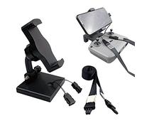 MotuTech 65-90mm Mobile Phone Holder for DJI Mavic Air 2 / Air 2S / Mavic Mini 2 Remote Control Phone with Strap