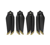 MotuTech 7238F Foldable Propellers for DJI AIR 2S / Mavic AIR 2 Noise Reduction Quick Release CW CCW Props Propellers (Gold-2 Pairs)