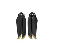 MotuTech 7238F Foldable Propellers for DJI AIR 2S / Mavic AIR 2 Noise Reduction Quick Release CW CCW Props Propellers (Gold-1 Pair)