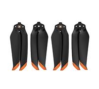 MotuTech 7238F Foldable Propellers for DJI AIR 2S / Mavic AIR 2 Noise Reduction Quick Release CW CCW Props Propellers (Orange-2 Pairs)