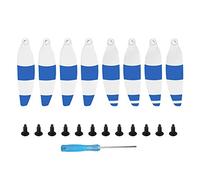 MotuTech 8pcs 4726F Propellers for DJI Mavic Mini SE/Mini 2 Low Noise (White-Blue)