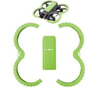 MotuTech Bumper Protective Rings + Back Protection for DJI Avata 2 TPU Guards for Propeller Guard Propeller Guard Propeller Guard Accessory (Green - Set)