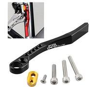 MotuTech Chain Guide for Road Bike, City Bike, Bicycle Chain Stabiliser Anti-Fall Protection Aluminium (Black)