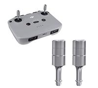 MotuTech Extended Anti-Slip Joystick for DJI RC-N1 Remote Control Mini 3 Pro Mavic 3 Air 2s Air 2 Mini 2 Drone Remote Control Adjustable Joystick Rocker Aluminum Alloy
