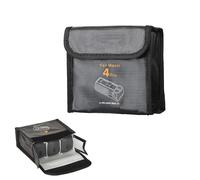 MotuTech Fireproof Explosion Proof Bag for Lipo Battery for DJI Mavic 4 Pro Drone Batteries, For 3 batteries, Explosion Proof Bag