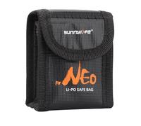 MotuTech Fireproof Explosion Proof Bag for Lipo Battery for DJI Neo Drone Batteries, For 2 batteries, 87*94*43 mm, Explosion Proof Bag