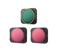 MotuTech Lens Filter for DJI Air 2S Lens Filter CNC Optical Glass Aluminum Alloy Protection Accessories (CPL+ND8+ND16)