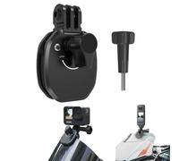 MotuTech Motorcycle Windshield Mount for Action Camera for Insta360 X4 X3 X2 Ace Pro GO 3S 3 2 DJI Action 5 Pro 4 3 Pocket 3 2 1 GoPro Hero 12 11 10 9 8 7 6