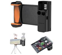 MotuTech Mulfunction Phone Holder for DJI Osmo Pocket 3 Frame Protection Kit Extension Cold Shoe Clamp Phone for iPhone 15 14 13 12 Pro Max