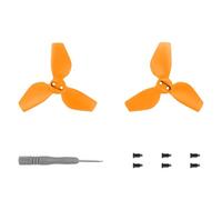 MotuTech Propellers for DJI Neo 2016S Additional Propellers Propellers with Screw Tools (Orange-1 Pair)
