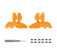 MotuTech Propellers for DJI Neo 2016S Additional Propellers Propellers with Screw Tools (Orange-2 Pairs)