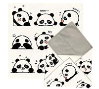 MotuTech Protective Case for DJI Neo 2 Mini 5 4 Pro Air 3S Tablet Laptop Camera Anti-Scratch Dustproof Storage Cases Bag Magic Cloth Self Adhesive, Panda, Universel, Carry Case