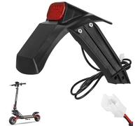 MotuTech Rear Mudguard + LED Rear Light for KuKirin G2 Pro DB Mudgaurd Fender Taillight for Electric Scooter Replacement Accessory