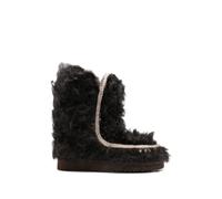 Mou Eskimo 24 crochet-trim ankle boots - Brown 36-37-38-39-40