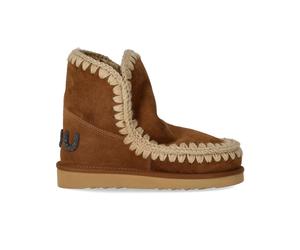 MOU ESKIMO GLITTER LOGO COGNAC BOOT 8 UK