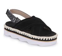 Mou Wedge sandals MU.SW581001A-BLA in Black 6