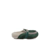 Mou Winter Bio ponyskin sandals - Green 37-38-39