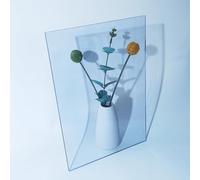 Moubhjd Polycarbonate Sheets Poly Plastic Roof Panel,Greenhouse Sheets,Replacement Shed Panel,UV Protection Rainproof Roof Cover,for Greenhouse Canopy Carport Cold,Easy to Cut(Size:1×5m)