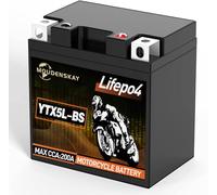 MOUDENSKAY YTX5L-BS Lithium Motorcycle Battery 12V LiFePO4 Starter Battery