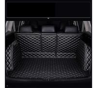 MOUDJA Car Leather Boot Liner Mats for Mitsubishi Outlander PHEV 2016-2019, Full Coverage Waterproof Storage Pads, C/Allblack